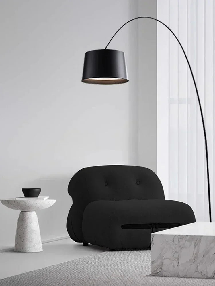 Modern Minimalist Led Floor Lamps Nordic Arc Living Room Sofa Stand Light Bedroom Bedside Lamp Decoration Home Lighting Fixtures