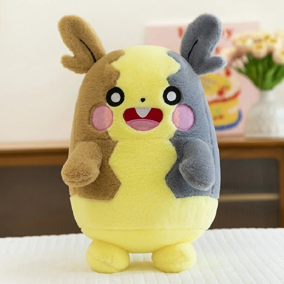 Japanese Anime Pokemon Morpeko Lucario Riolu Plushies Cute Soft Gifts Stuffed Toys Morpeko Birthday Christmas Gift for Children