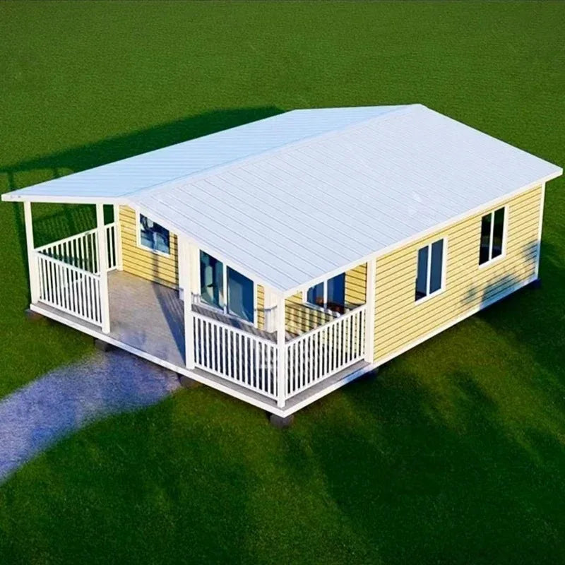 Customized Prefabricated Foldable Container Home: Weatherproof & Wind-Resistant Design Construction Site Foldable Dormitory