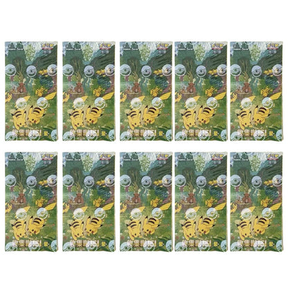 Wholesale Pkm Ptcg Card Simplified Chinese Zhu Zi Collected 151 Change Series Blind Box Card Gengar Collectible Game Cards Gifts