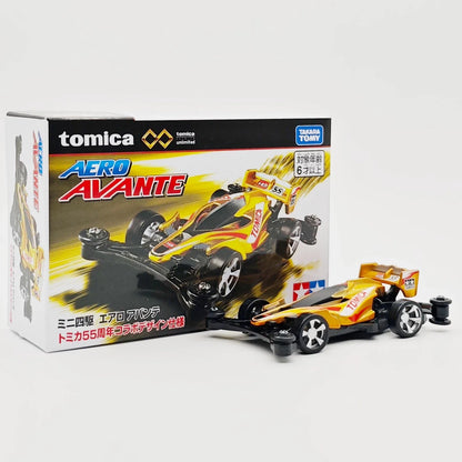 Tomica Unlimited Tamiya 55th Anniversary Limited Edition Aero Avante Mini 4WD Diecast Alloy Model Car Collectible