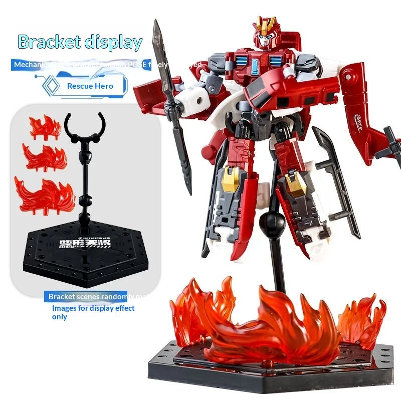Jinjiang Transforming Robot Series 2: Optimus Prime, War God, Car, Plane, Tank, Robot for Boys