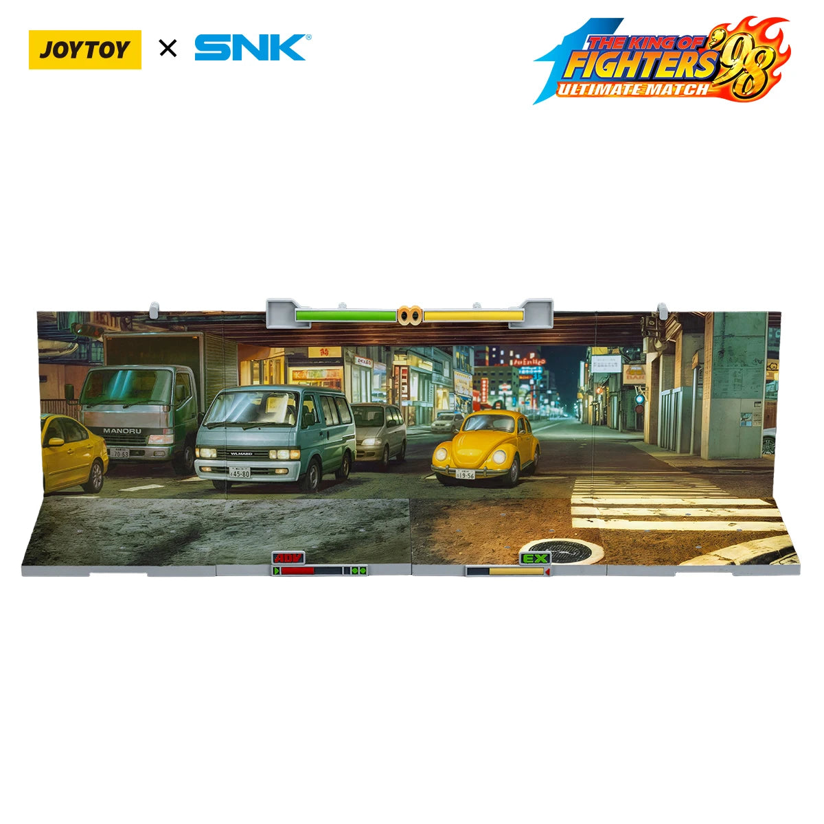 JOYTOY SNK 1/18 Action Figure KOF 98UM Ikari Warriors Team Leona Heidern Ralf Jones Clark Still figures Toys Model