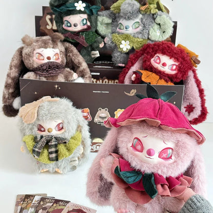 Siinono The Whisper Series Blind Box Kawaii Trendy Dolls Mystery Pendant Keychains Doll Surprised Bag Decor Collection Gifts Toy