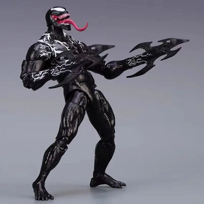Hot Venom Legends Action Figure Joint Movable Toys Movie Collection Change Face Statue Model Collectible Decorate For Toy Gift