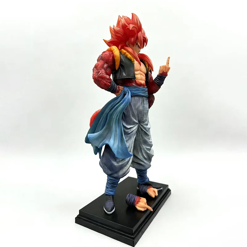Jt Statue Dragon Ball Ssj4 Gogeta Figure Replaceable Hands Super Saiyan 4 Gogeta Pvc Action Figures Collection Model Toys Gifts