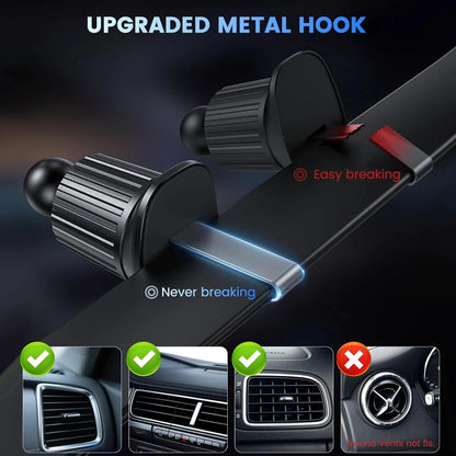 30W Car Charger, Auto-Lock Wireless Fast Charging Phone Mount, Secure Car Charging Dock for iPhone 12 13 14 15 16 17 Xiaomi