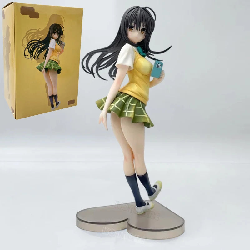 13cm To Love-Ru Darkness Konjiki no Yami Anime Girl Figure LOVEru Yui Kotegawa/Golden Darkness Action Figure Model Doll Toy Gift