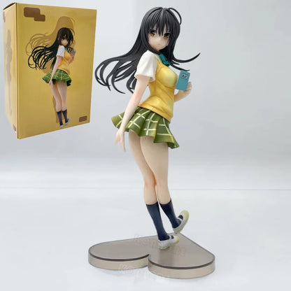 13cm To Love-Ru Darkness Konjiki no Yami Anime Girl Figure LOVEru Yui Kotegawa/Golden Darkness Action Figure Model Doll Toy Gift