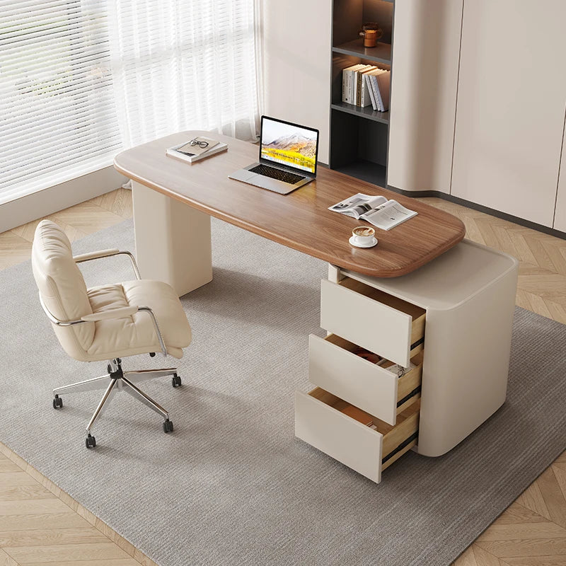 Organiser Elegant Computer Desks Storage Shelves Notebook Organizer Gaming Desk Study Bedroom Mesas De Computador Furniture