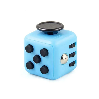 Solid Color Fidget Decompression Dice for Release Stress Autism Anxiety Relieve Adult Kids Stress Relief Anti-Stress Fingertip