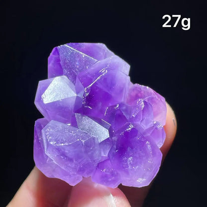 100% Natural Amethyst Flower Clusters, Raw Stones, Mineral Specimens from Madagascar