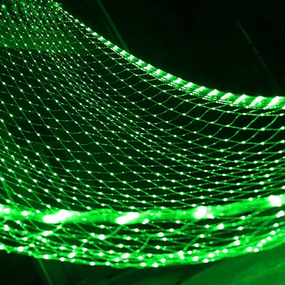 6x4M 3x3M LED Net Mesh Light Christmas Window Curtain String Light Outdoor Fairy Light Garland for Wedding Holiday Decor Lamp