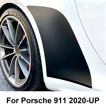 For Porsche 911 2020-2025 Car Rear Door Protective Film Transparent TPU Protective Film Corner Scratch-Resistant Film