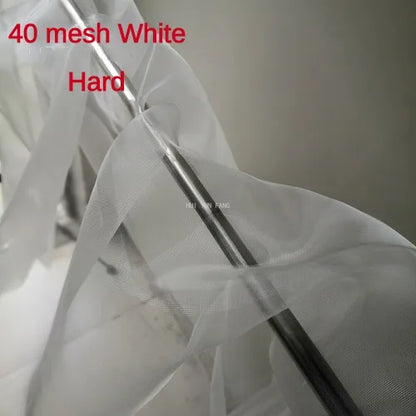 Tulle Fabric Nylon Mesh Yarn By The Meter for Wedding Dresses Skirts Sewing Transparent Gauze Diy Fashion Thin Summer Cloth Soft