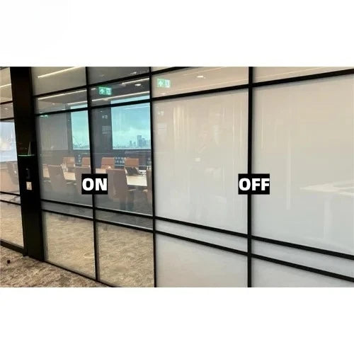 Electrochromic Dimming Transparent PDLC Glass Film  Self Adhesive Electrical Pdlc Smart Film for Glass Window Tint Glass