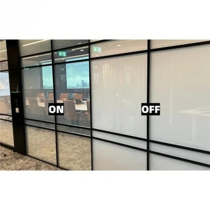 Electrochromic Dimming Transparent PDLC Glass Film  Self Adhesive Electrical Pdlc Smart Film for Glass Window Tint Glass