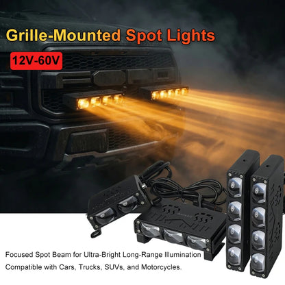 LED Light Bar Super Bright Spot Flood Fog Driving Light 12V 60V for Car Grille Motorcycle Auxiliary Off Road Truck Boat 4x4