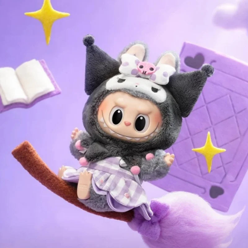 POP MART LABUBU THE MONSTERS SANRIO CHARACTERS Series Vinyl Plush Genuine Blind Box Mystery Box Guess Bag Toys Cute Anime Figure