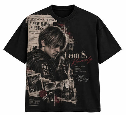 Ada Wong Graphic T‑Shirt, Resident Evil Y2K Streetwear Tee, Vintage Game Character Print Casual Loose Unisex Short Sleeve Top
