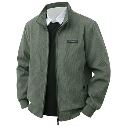 Men's Corduroy Lapel Jackets 2025 Men's Spring and Autumn New American Retro Brand Loose and Handsome Multi-pocket Cargo Jacket