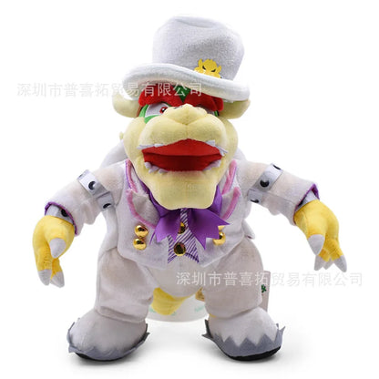2026 Wonder Bowser Turtle Jr Plush Doll Toy Anime New Peripheral Plush Toy Bowser King Bowser Plush Toy Boy Birthday Gifts