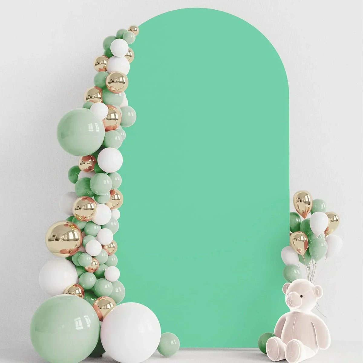Solid Colours Arch Backdrops Cover Wedding Party Photography Backdrops Photo Kids Birthday Party Table Cover Decoration