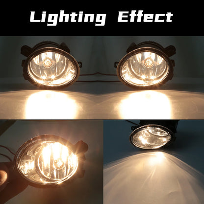 For BMW E39 M5 2001 2002 2003 E46 3 Series M3 2002 2003 2004 2005 2006 Fog Lights Headlight Front Driving Lamp Halogen LED Bulbs