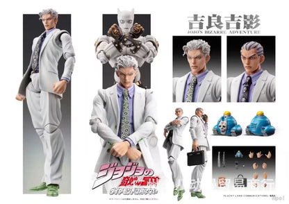 22 TYPES Anime jojo bizarre adventure Kujo Jotaro Dio Brando Diavolo Bruno Bucciarati Leone Abbacchio Jolyne Cujoh Action Figure