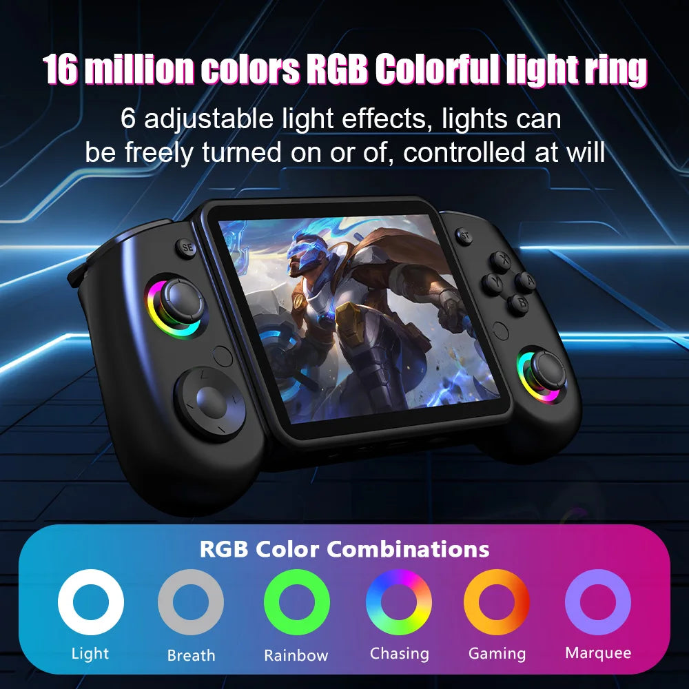 RG43H PRO Retro Handheld Game Console 22000+ Games 4.3" IPS Screen Dual System 4000mAh 2.4G WIFI Portable Handheld Video Player