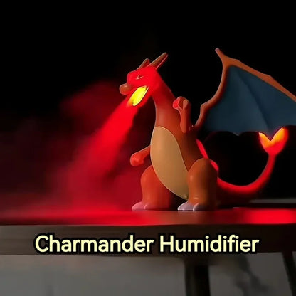 PokéMon Charmander Eevee Articulated Action Figures Model Kit Portable Humidifier Electric Model Spray Play Collectible Toy Gift