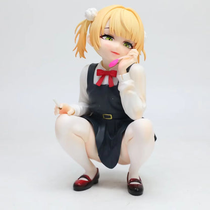 14cm Zhuli Love Pretty Girl Sauce Anime Girl Sexy Figure Model Doll Collection Ornaments Desk Decoration Toy Gift Adult Fans