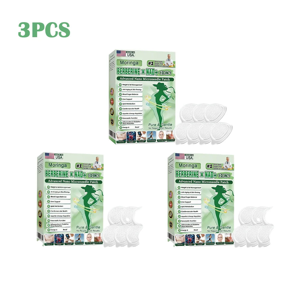 Moringa Slimming Micro-needle Patch Gentle Refreshing Breathable Skin-conforming Daily Portable Skin-friendly Body Shaping Care