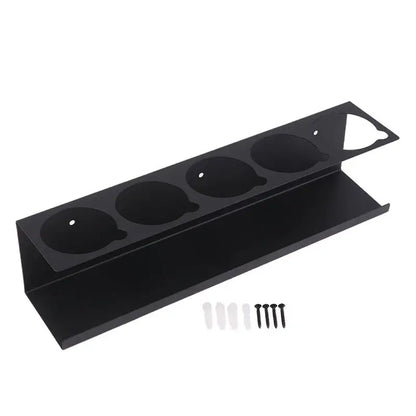 Wall Mounted Aerosol Spray Organizer Metal Aerosol Spray Can Holder Large Opening Multipurpose Easy Access Aerosol Bottle