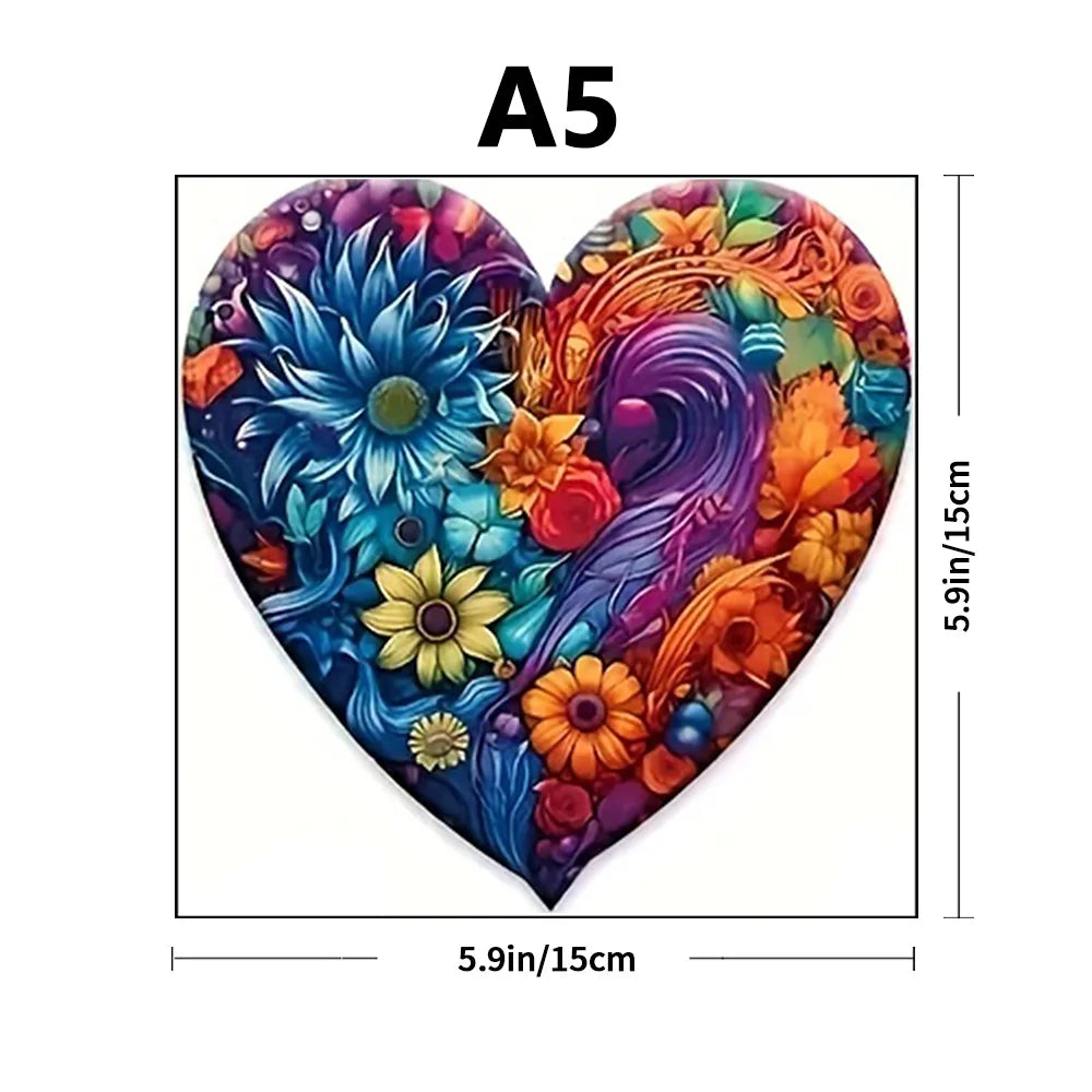 Wooden Puzzle - Adult Unique Alien Advanced Wooden Puzzle Gift - Happiness Tree, Ocean World Animal Jigsaw Puzzles Family Game