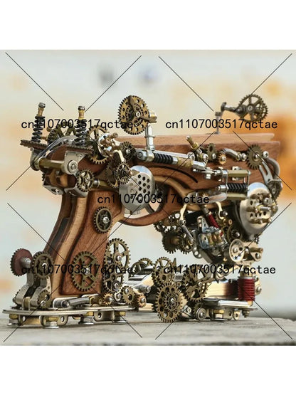 3D Metal Archimedes Steam Crossbow Puzzle DIY Assembly Building Blocks Set for Kids Adults Gift