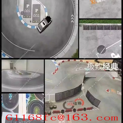 Drift Track Map Professional Simulation NEZ 1/64 1/76 Track