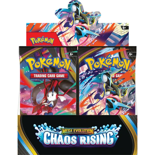 360PCS Pokémon Cards Chaos Rising Booster Box 36 Packs 360 Cards English TCG Collectible Trading Card Game Toys for Kids Gift
