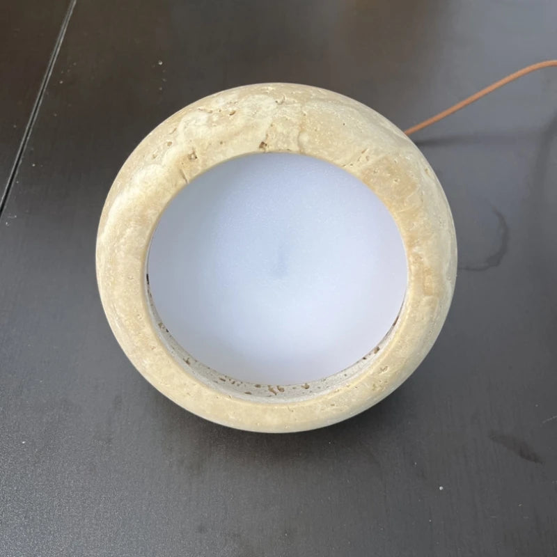 JIANKIXING Modern Yellow Travertine Pendant Suitable for Dining Island Living Study Room Atmosphere Decor Lighting free Shipping