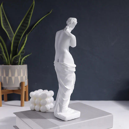 Venus De Milo Statue Resin Figure Sculpture Home Bedroom Living Room Study Decoration Ornament