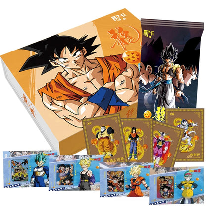 Dragon Ball Z Anime Trading Cards Booster Box, Premium XR Rare Foil Collectible Cards with Goku Vegeta & Villains, TCG for Fans