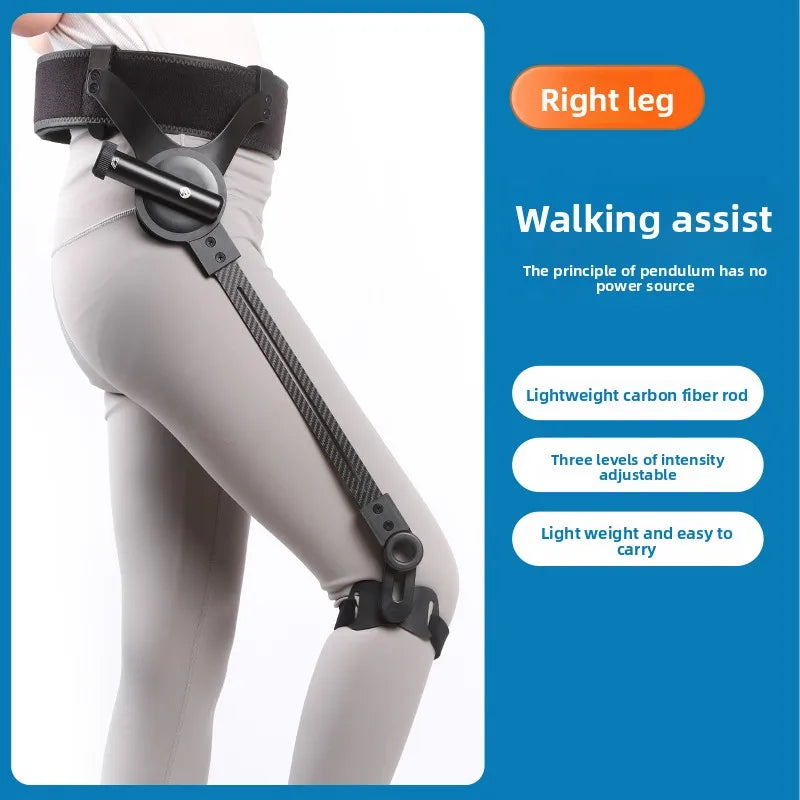 Exoskeleton Leg Power Assist Walker | Lower Limb Walking Support for Mobility Recovery & Daily Use