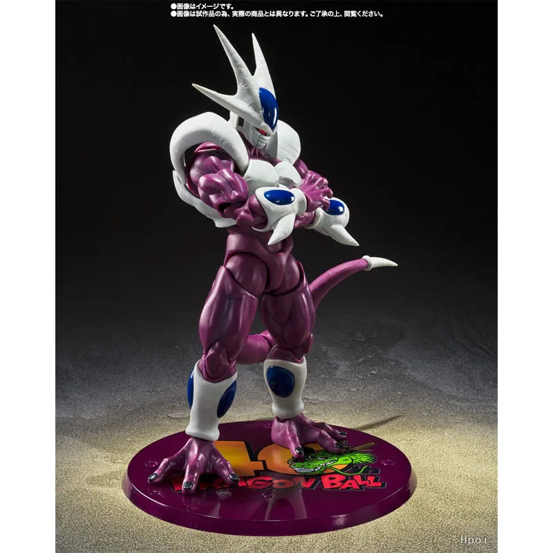 In Stock Genuine Bandai Dragon Ball Z Model Kit SHF Cooler Final Form 40th Anime Action Figure Collection Finished Mode Toy Gift