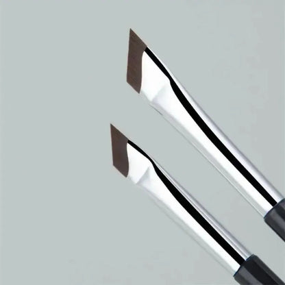 KSHBO Upgrade Blade Eyeliner Brush Ultra Thin Fine Angle Flat Eyebrow Brush Liner Brow Place Makeup Brush Precise Detail Tools