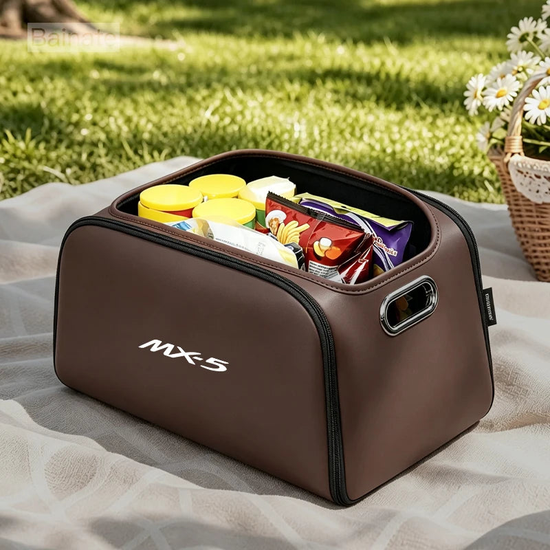 Car Trunk Storage Box, For Mazda MX-5 RF NB NV ND 2005-2025 Organizer Storage Box Bag Car Interior Storage Solutions Accessories