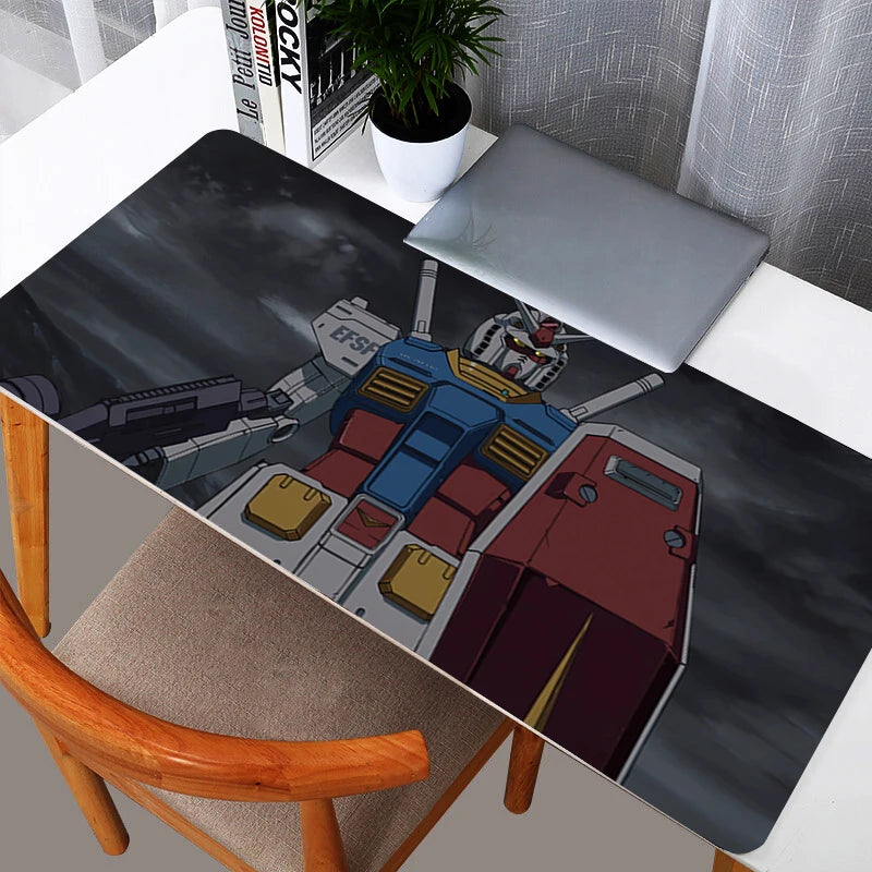 Mouse Pad Anime Gaming Accessories Mechanical Warrior RX-78-2 Gundam Mousepad Gamer PC Computer Keyboard Desk Mat Varmilo Table