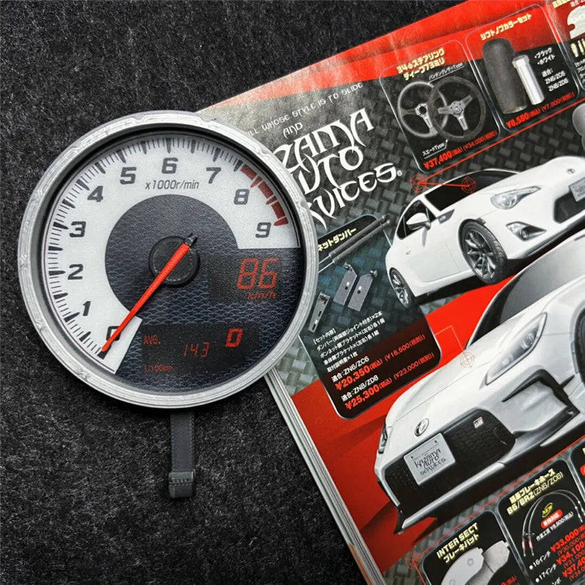 Toyota GT86 SUBARU BRZ tachometer Key hook Keychain Key Holder FRS FT86 Car pendant JDM Style Key Holder key ring Car accessorie