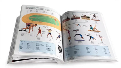 The Mandarin Chinese English Bilingual Visual Dictionary Bilingual Contrastive Graphical Dictionary Book