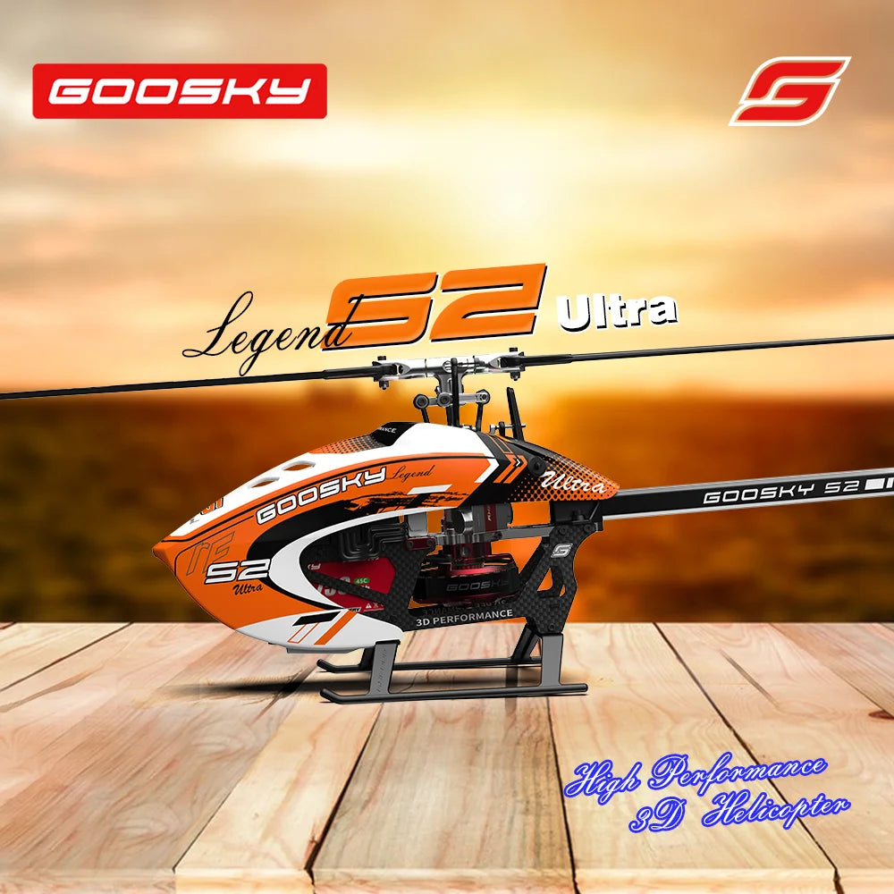 2025 NEW In Stock GOOSKY S2 Ultra LEGEND The Ultimate Experience 6CH 3D Helicopter