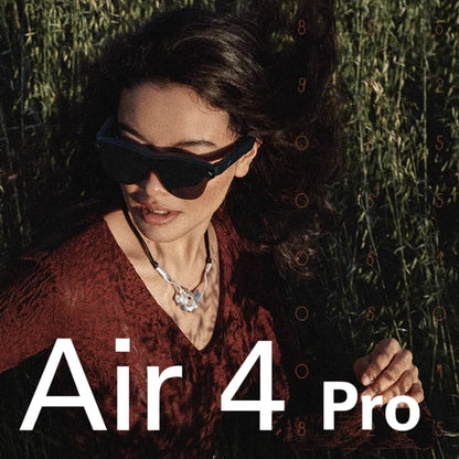 Rayneo Air 4/4 Pro AR Glasses 4K Video, HDR10, 135" Virtual Screen, Head-Mounted XR Support, Bluetooth, DP Compatible